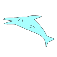 Animals and a little man sticker #8302260