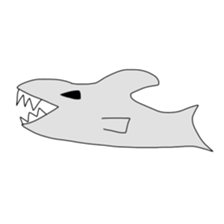 Animals and a little man sticker #8302264