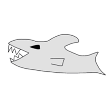 Animals and a little man sticker #8302264