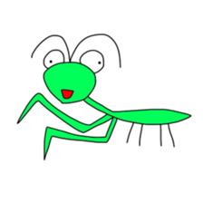 Animals and a little man sticker #8302270