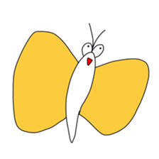 Animals and a little man sticker #8302271