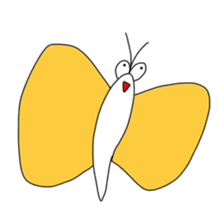 Animals and a little man sticker #8302271