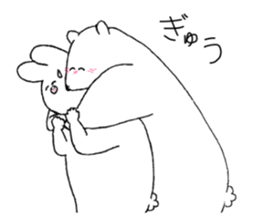 Pretty animals speaking a Nambu-Ben. sticker #8302570