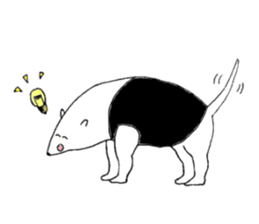 Pretty animals speaking a Nambu-Ben. sticker #8302589