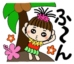 I love Hawaii! One day Gachako sticker #8302883