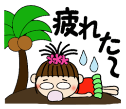 I love Hawaii! One day Gachako sticker #8302901