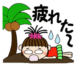 I love Hawaii! One day Gachako sticker #8302901