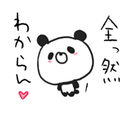 DEATH panda sticker #8302922