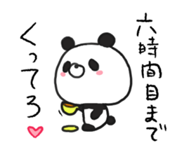 DEATH panda sticker #8302926