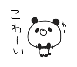 DEATH panda sticker #8302933