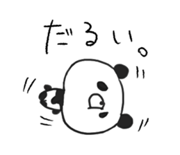 DEATH panda sticker #8302945
