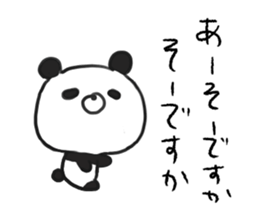 DEATH panda sticker #8302946