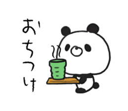 DEATH panda sticker #8302950