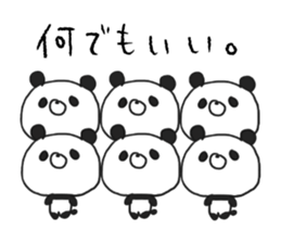 DEATH panda sticker #8302955