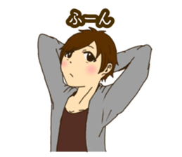 Refreshing boy 1 sticker #8304040