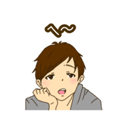 Refreshing boy 1 sticker #8304044