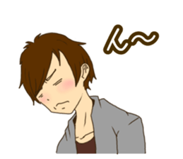 Refreshing boy 1 sticker #8304060