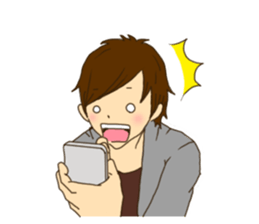 Refreshing boy 1 sticker #8304066