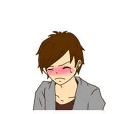 Refreshing boy 1 sticker #8304071