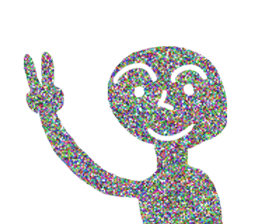 Rainbow  MEN sticker #8304521