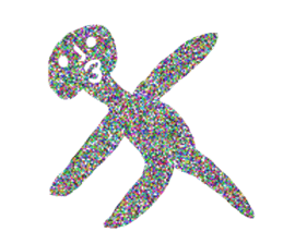 Rainbow  MEN sticker #8304530