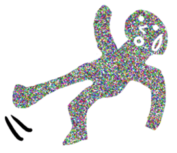 Rainbow  MEN sticker #8304531