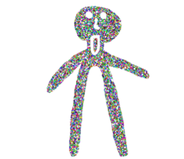 Rainbow  MEN sticker #8304538