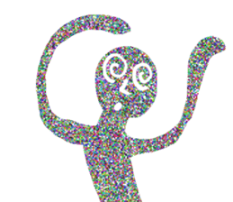 Rainbow  MEN sticker #8304539