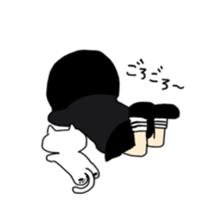 Maki-Chan and the cat sticker #8304607