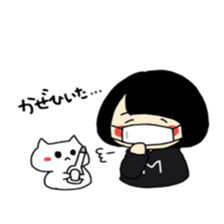 Maki-Chan and the cat sticker #8304616