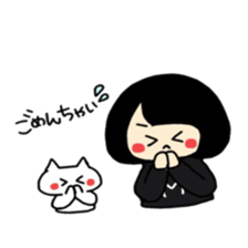 Maki-Chan and the cat sticker #8304632