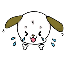 Stamp of the puppy(Loose version) sticker #8304871