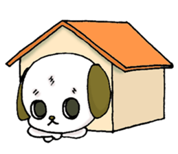 Stamp of the puppy(Loose version) sticker #8304886