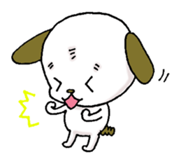 Stamp of the puppy(Loose version) sticker #8304889