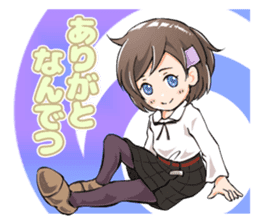 Wondering! Detsune-chan sticker #8304942