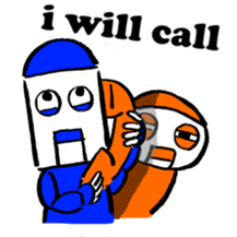 replying robot part2(English ver.) sticker #8305005