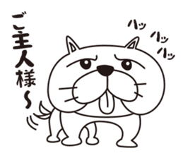 Saucy Bulldog sticker #8305065