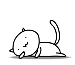 Greeting cat Response cat sticker #8305133