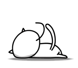 Greeting cat Response cat sticker #8305134