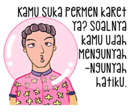 Tatang Si cowo gombal sticker #8305351