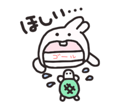 Analog rabbit sticker #8305417