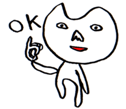 cute love cat Stickers. sticker #8305427