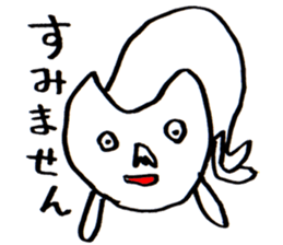 cute love cat Stickers. sticker #8305450