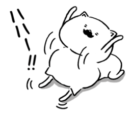 Higenyanko beard cat sticker #8305703