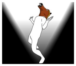 Sticker of horse man sticker #8305743