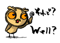 H.B.Owl Jr. vol 3 ver.English sticker #8305862