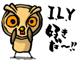 H.B.Owl Jr. vol 3 ver.English sticker #8305864