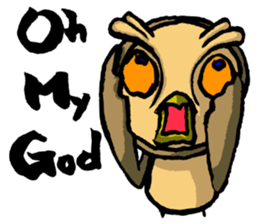 H.B.Owl Jr. vol 3 ver.English sticker #8305870