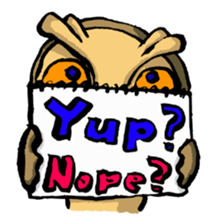 H.B.Owl Jr. vol 3 ver.English sticker #8305877