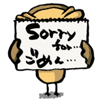 H.B.Owl Jr. vol 3 ver.English sticker #8305879